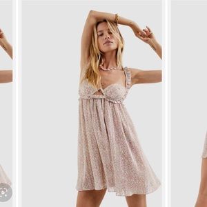 For Love & Lemons Colleen Mini Dress